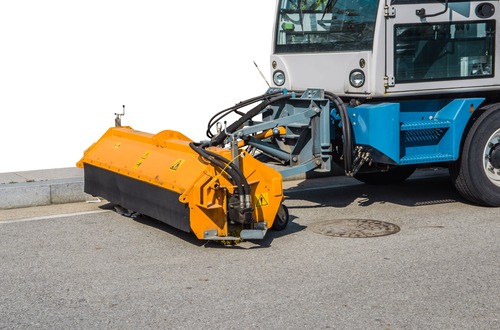 vehicule autolaveuse ramasseuse