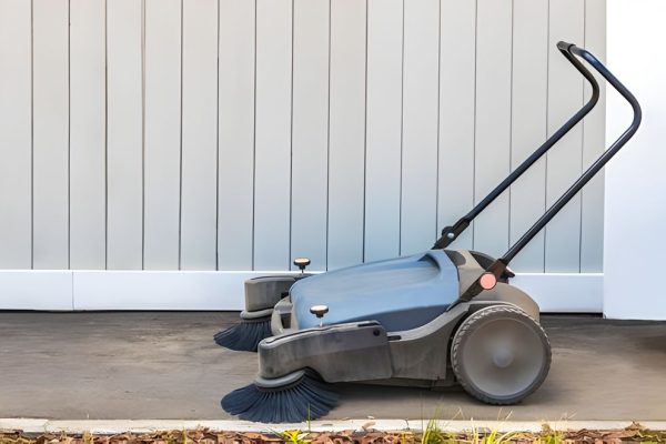 machine balayeuse sol exterieur