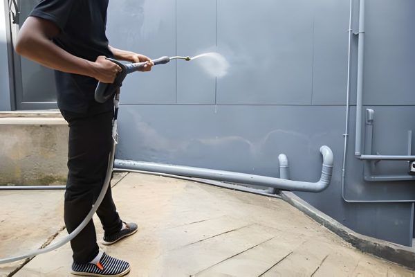 lavage haute pression facade