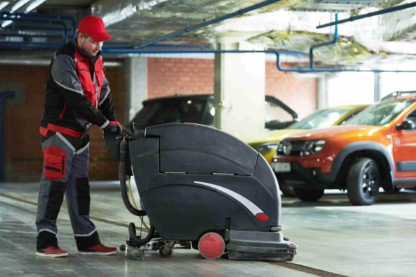 autolaveuse entretien parking